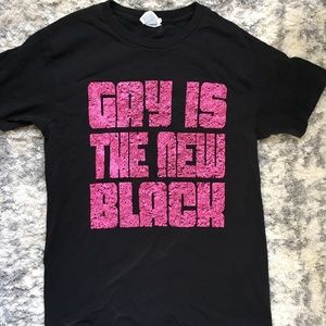 Gay Is The New Black LGBT pride shirt
